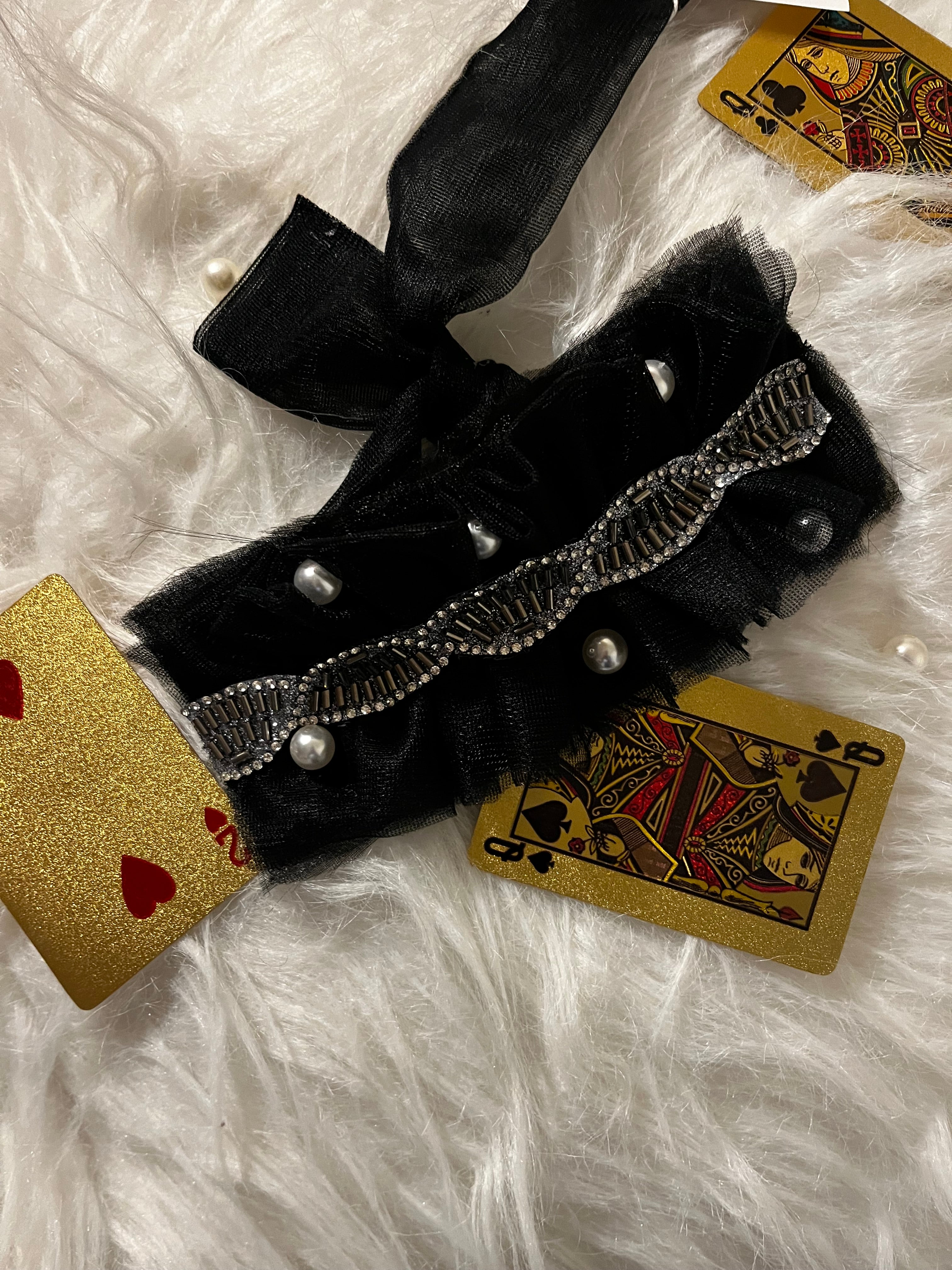 The Beaded Veil Choker