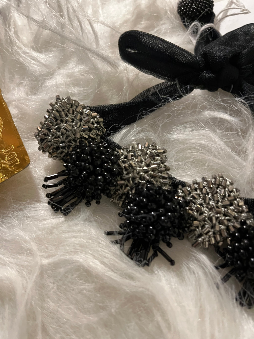 The Noir Silver Choker